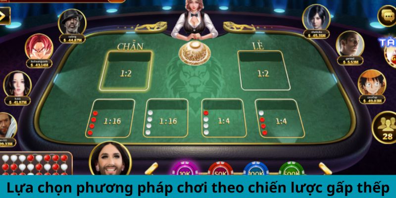 Lựa chọn phương pháp chơi theo chiến lược gấp thếp